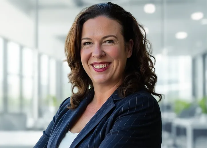 Jennifer Kuiters smiles at the camera.