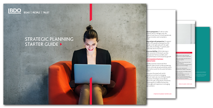 Strategic Planning: Designing The Future Success Of Your Business - BDO