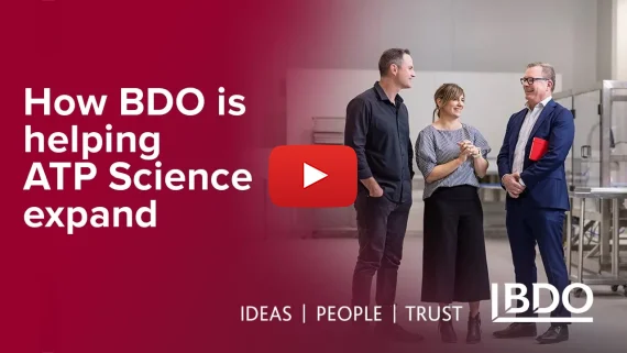 Video thumbnail BDO helping ATP Science