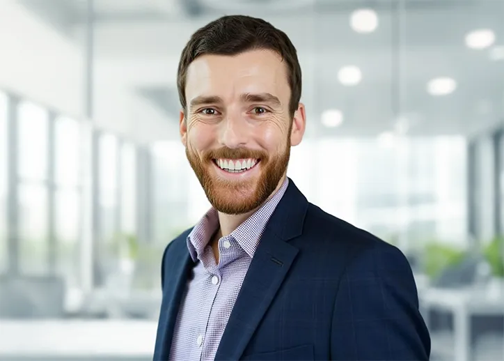 Chris Demeyere smiles at the camera