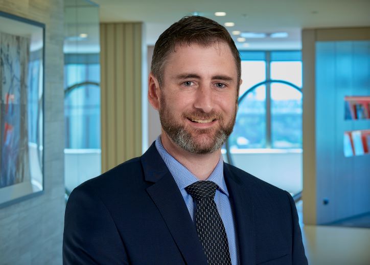 David Brushe smiles at the camera