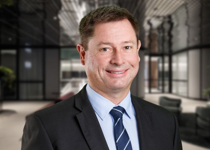 Dean Boyle smiles at the camera